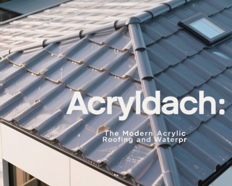 Acryldach: The Modern Acrylic Roofing and Waterproofing Solution
