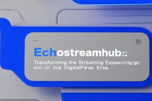 Echostreamhub: Transforming the Streaming Experience in a Digital-First Era Echostreamhub: Transforming the Streaming Experience in a Digital-First Era