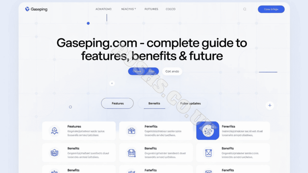 Gaseping.com platform interface showing social networking and content sharing features