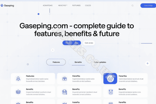 Gaseping.com platform interface showing social networking and content sharing features