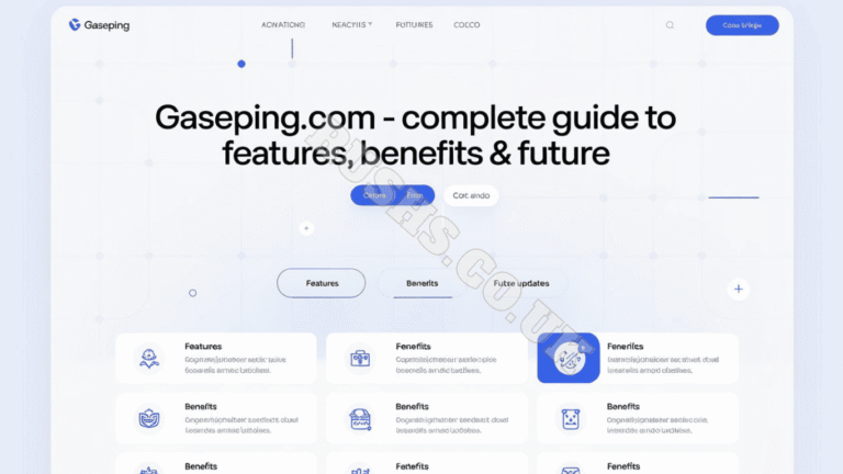 Gaseping.com – Complete Guide to Features, Benefits & Future