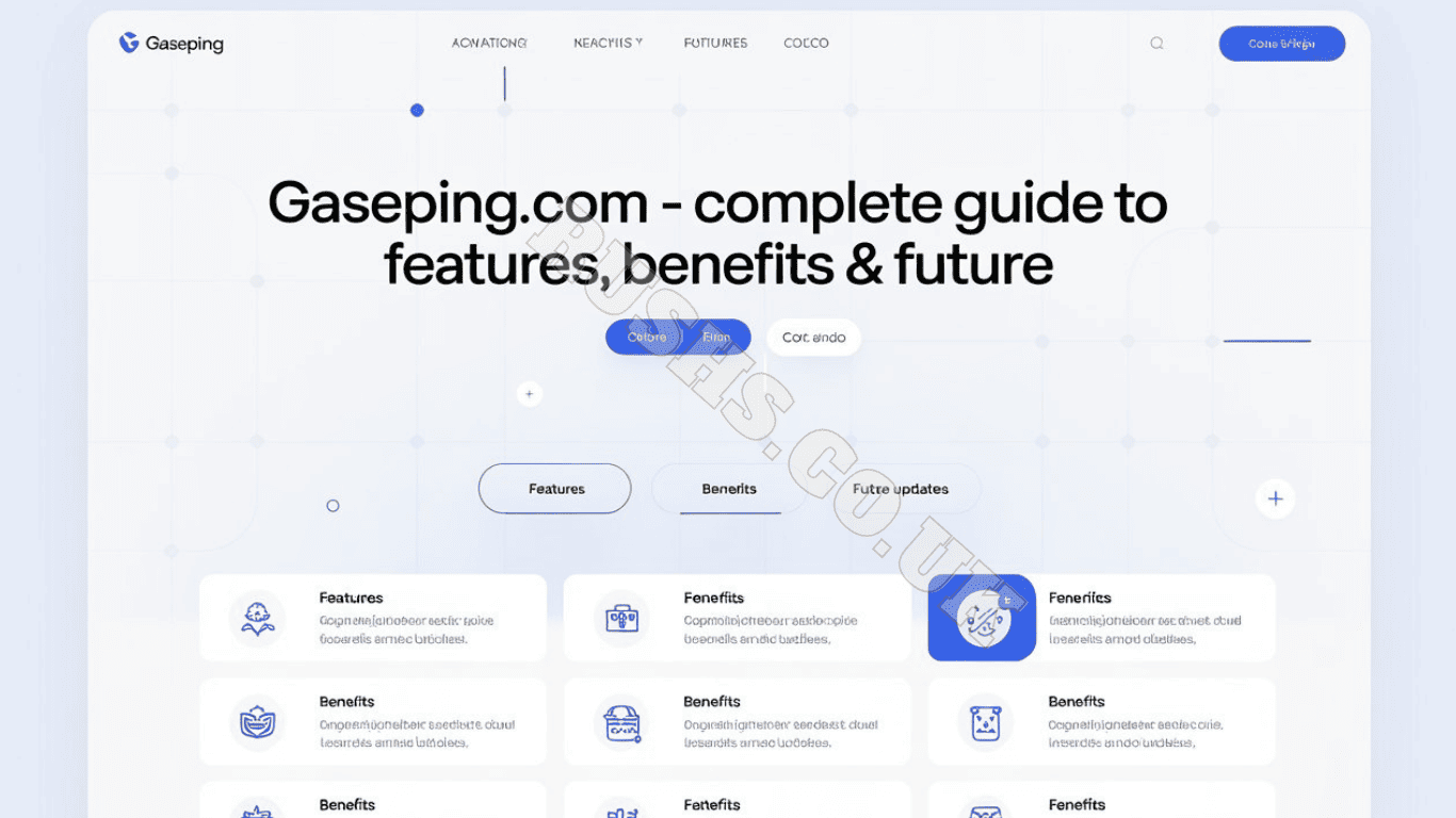 Gaseping.com platform interface showing social networking and content sharing features