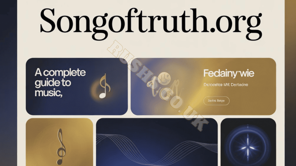 SongofTruth.org platform showing spiritual music, meditation playlists, and community engagement for personal growth