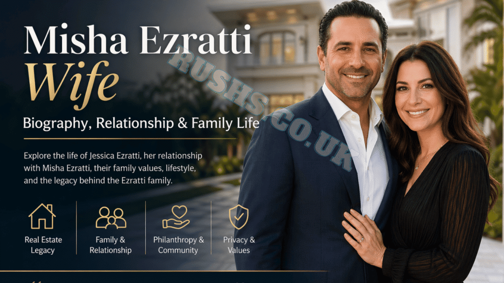 Misha Ezratti with wife Jessica Ezratti luxury home lifestyle