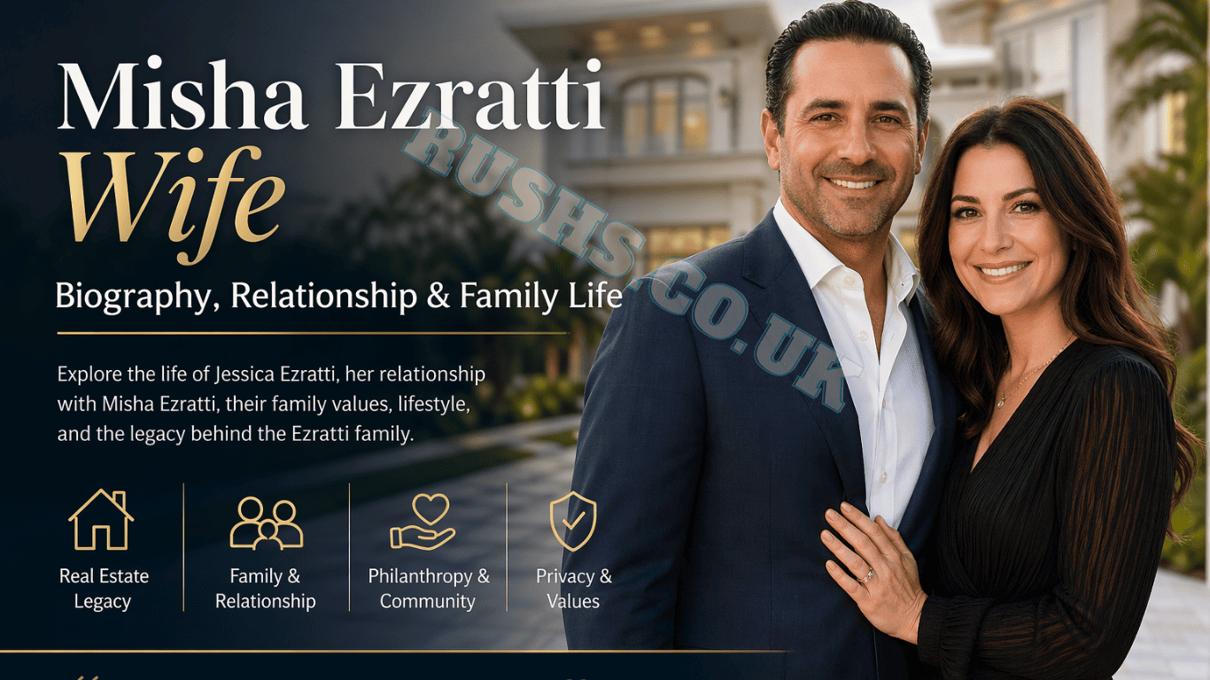 Misha Ezratti with wife Jessica Ezratti luxury home lifestyle