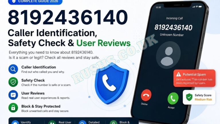 8192436140 – Complete Guide, Caller Identification, Safety Check & User Reviews (2026)