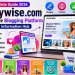 Illustration representing Glossywise com blogging platform featuring content creation, SEO optimization, lifestyle blogging, digital publishing, and online audience growth in 2026.
